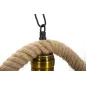 Lampa wisząca CUP/ROPE 5-punktowa 130x20x80 cm